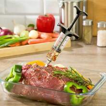 Jeringa para curar carne 30ml Kinghoff - transparente - Ver 5