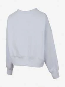 Nike Authentic 2025 Spring New Women's Knitted Warm Loose Sweatshirt HQ0352-085 - HQ0352-085 - View 2