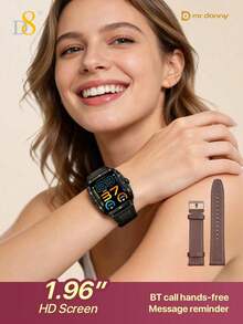 D8 New Smartwatch, 1.43-Inch HD Touch Screen, 3ATM Swimming Waterproof, 1100mAh Large Battery, Ultra-Long Standby, Health Monitoring, Sleep Tracking, Calorie Counting, 100+ Sports Modes, Fitness Tracker, Running Watch, Cycling Watch - View 14