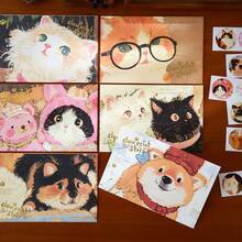 Set Kertas dan Amplop Surat Tulisan Tangan Chaoyu Cute Story, Kartu Ulang Tahun Anak dengan Nuansa Ritual, Hadiah Pertumbuhan dengan Surat Tulisan Tangan, Hadiah Kedewasaan - A - View 25