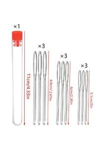 EDCUEBE7 Large Eye Curved Tip Needle, Sweater Sewing Needle, Yarn Knitting Needle, Knitting Tool Set - Large-eye Needle - View 8