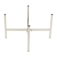 Höhenverstellbarer Feuerschalenständer aus Edelstahl, rostfreier Outdoor-Ofenhalter, Größenverstellung von 19–27 Zoll für Camping & Garten - Übersicht 7