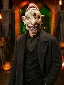 Halloween Horror Mask, Creepy Double-Sided Monster Full Head Costume Mask, Adult Size, Haunted House Party Role Play Horror Outfit Accessory - Multiple Styles - View 5
