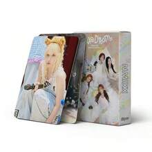 55pcs/92pcs NMIXX Star Blue Valentine Album K-POP Merchandise LOMO Photocards (60pcs Photo Cards + 32pcs Stickers) Suitable For Decorating Photo Albums Or Room Photo Walls, Holiday Gifts, Celebrity Holographic Cards, Party Supplies, Celebrity Card Collection, Halloween And Christmas Gifts, Boxed High-Definition Celebrity Photo Cards, Collectibles, Small Gifts - A - View 13