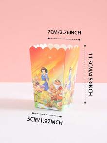 6pcs/12pcs/24pcs Anime Cartoon Theme Party Candy Boxes, Suitable For Halloween Party Decoration, Theme Party Gift Boxes, Candy And Cookie Boxes, Party Gift Bags, Party Gift Boxes, Suitable For Birthday Party, Candy And Popcorn Box Decoration, Suitable For Back To School Party, Essential Holiday Party Supplies - Multicolor - View 5