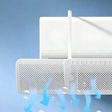 Adjustable Air Conditioner Deflector, Manual Adjustment Of Air Conditioning Air Outlet Direction, Suitable For Living Room And Office - A - View 3