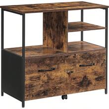 Filing Cabinets - Rust Brown - View 1