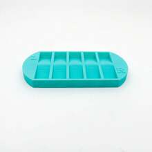 Multi‑Grid Nail Art Storage Box, Divided Press‑On False Nail Sorting Tray For Manicure Nail Art Accessories Storage - Purple - View 6