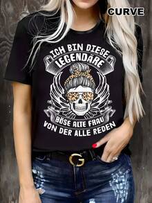 Women T-Shirts - 黑色 - 查看 9