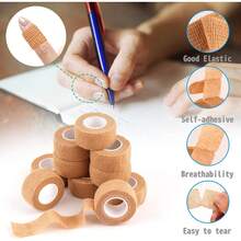 30/15pcs Elastic Self-Adhesive Sports Bandages - For Finger, Ankle, Wrist, Waist, Knee And Elbow Protection (No Box) Portable - Multicolor - View 4