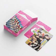 55pcs/92pcs NMIXX Star Blue Valentine Album K-POP Merchandise LOMO Photocards (60pcs Photo Cards + 32pcs Stickers) Suitable For Decorating Photo Albums Or Room Photo Walls, Holiday Gifts, Celebrity Holographic Cards, Party Supplies, Celebrity Card Collection, Halloween And Christmas Gifts, Boxed High-Definition Celebrity Photo Cards, Collectibles, Small Gifts - A - View 7
