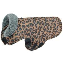 Dog Winter Coat, Warm Fleece Vest With Built-In Drawstring Holes And Reflective Strips, Suitable For Small And Medium Dogs To Wear In Cold Weather And Snowy Conditions - Rust Brown - View 10