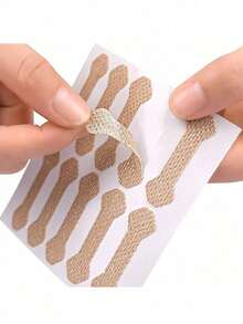 1pc Embedded Nail Art Sticker, Breathable Nail Sticker - Nail Decal, Easy To Use, No Glue Required, Decorative Sticker For Feet And Hands (This Product Is For Decorative Use Only, Do Not Use As A Medical Product) - A - View 3