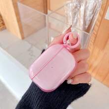 1件透明保護殼附環扣 防摔耳機殼 相容 Apple 1/2/3/4/Pro/Pro 2nd 藍牙耳機保護殼 - 彩色 - 查看 11