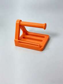 Workbench Accessory White 3D Printed Plastic Solder Wire Holder Anti-Tangle Solder Wire Storage Rack Handmade Soldering Workbench DIY Scene Stable Placement Solder Roll Repair Production Practical Tool Accessory - Orange Stand 1pc - View 3