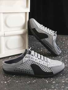 Men Athletic & Outdoor Sandals & Slides - Grey - View 3