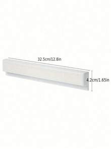 1/2/3pcs Wall-Mounted Toothpaste/Facial Cleanser Holder, Plastic Wall Storage Clip, White Easy-To-Install Bathroom Wall Clip, Toothpaste/Facial Cleanser Holder, Hand Cream Storage Rack - White - View 7