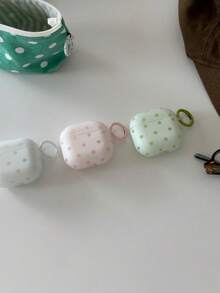 Pink Polka Dot Hollow Star Pods 4 Protective Case, Compatible With Apple Pod 3, Pro Earphone Shell 2nd Gen, Wireless Bluetooth 3rd Gen, 2nd Gen, Pod Pro 4th Gen, 5 Boxes - Green - View 3