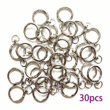 10/20/30pcs Flat Trigger Spring O-Rings, Metal Keychain Rings, Round Snap Clasps, Suitable For Keychains, Bags, Purses - Key Chain Hook Replacement Key Ring Lanyard DIY Crafts - Multicolor - View 13