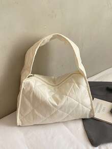 Fashion Versatile New Design Niche Super Popular Minimalist Retro Shoulder Underarm Bag Large Capacity Handbag Tote Bag Suitable For Shopping, Dating Elegant Women's Bag - Multicolor - View 5