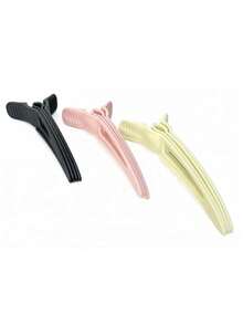 3/1pc Set 3-In-1 Fluffy Seamless Hair Clips, Fluffy Hanging Hair Clips, High Top Hair Clips, Seamless Hair Clips, Fix Hairstyle, Long-Lasting 3D Fluffy High Top Hair Clips, Non-Slip Handle Design, Repair Hairstyle, Styling Tools, Comfortable And Easy To Use, Suitable For Home And Travel, Hair Styling Tools, Claw Clips - Multicolor - View 13
