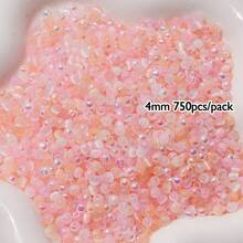 150/750顆 4mm AB彩色貓眼玻璃珠，DIY手機鍊、手鍊、項鍊珠寶手工材料 - 4mm - 查看 10