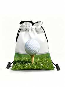 Golf Ball Drawstring Storage Bag, Highly Attractive Lightweight Outdoor Waterproof Waist Bag With Hook - Multicolor - View 10