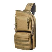 1pc Outdoor Entertainment Archery Bag, Multi-Functional MOLLE Mounting System Multi-Purpose Independent Storage Pockets Oxford Cloth One Shoulder Arrow Bag - Multicolor - View 6