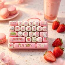 1 buah Gantungan Kunci Tombol Pereda Stres Keyboard Dewasa Baru, Buku Harian Hewan 26-in-1 Tombol Pereda Stres Keyboard Ujung Jari, Pereda Stres yang Menyenangkan, Cocok untuk Fokus dan Ketenangan Saat Bekerja atau Belajar, Mainan Pereda Stres Tombol Pengisi Waktu Luang 26 Gantungan Kunci Tombol Keyboard Pereda Stres Ujung Jari Mainan Liontin Tas - MultiWarna - View 5