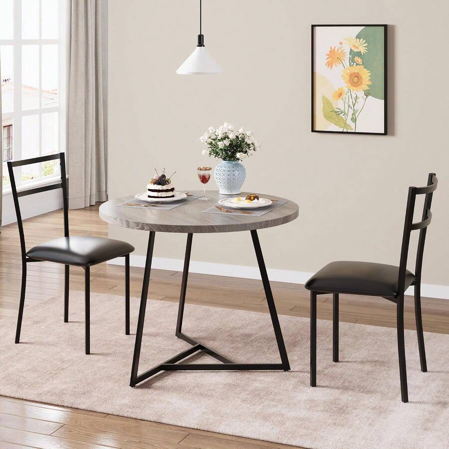 Dining Table & Chair Sets - Black - View 1