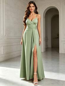 Bridesmaid Dresses - 淺綠色 - 查看 1