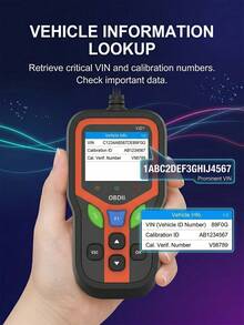 2026 Upgraded OBD2 Scanner Diagnostic Tool, Check Engine Lights And Clear Vehicle Trouble Codes With Professional Battery Start Test, Cloud Printing Enhanced Car Scanner For All Vehicles Since 1996 - Multicolor - View 9