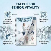 Tai Chi Footwork Training Manual For Seniors: 28-Day Step-By-Step Guide -- Designed Specifically For Adults Over 60, Combining Biomechanical Principles And Visual Balance Techniques To Help You Improve Mobility - Tai Chi Step Training - View 5