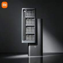 Xiaomi 24-In-1 Precision Screwdriver Kit Co-Developed With Wiha, Magnetic Screwdriver Set, 24pcs S2 Steel Bits, Pop-Up Aluminum Alloy Storage Case, Portable Electronics Repair Tool For Smartphone, Laptop, Watch, Eyeglasses, Camera DIY Disassembly - Grey - View 2