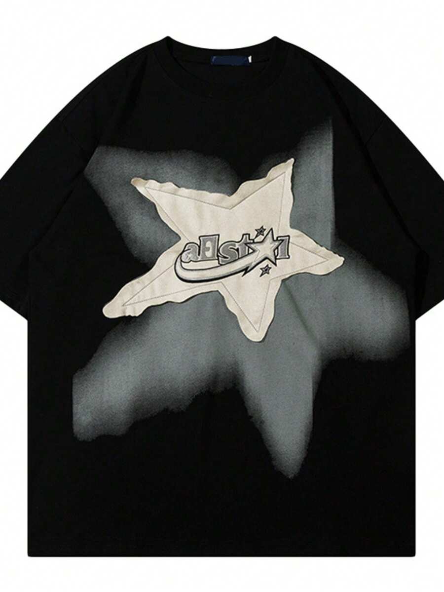 Men Swim Cover-Ups - Black - View 1