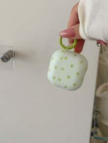 Pink Polka Dot Hollow Star Pods 4 Protective Case, Compatible With Apple Pod 3, Pro Earphone Shell 2nd Gen, Wireless Bluetooth 3rd Gen, 2nd Gen, Pod Pro 4th Gen, 5 Boxes - Green - View 5
