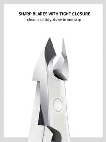 annies ﻿ Silver Professional Cuticle Nipper,Stainless Steel Cuticle Scissors Trimmer For Dead Skin Salon Home Manicure Tool - Multicolor - View 6