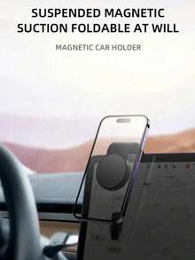 Car Phone Holder, Magnetic Car Phone Mount With Detachable And Flexible Aluminum Arm, Magnetic Phone Holder For Car Dashboard, Magnetic Car Phone Holder, Navigation Phone Holder - Long - View 8