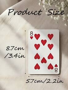 Personalized Floral Custom Poker Card Set (54 Cards) With Metal Gift Box, Customizable Name And Date Souvenir, Wedding Guest Book Alternative And Party Game, Fun Family Tabletop Entertainment, Ideal Anniversary Gift For Newlyweds, Friends And Family - Multicolor 2 - View 8