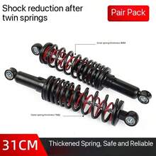 Electric Motorcycle Thickened Dual Spring Shock Absorber Universal Modification Rear Shock Absorber Accessories For Electric Scooter, Suitable For Yadea, Aima, Xiaodao, Xinri Thickened Spring Shock Absorber - Multiple Styles - View 14