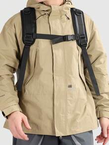 42L Large Capacity Travel Backpack, Men's Outdoor Bag, Hiking Backpack, Men's Nylon Bucket One Shoulder Bag, Men's Hiking Backpack With Independent Shoe Compartment, Men's 17-Inch Laptop Backpack - Multicolor - View 9