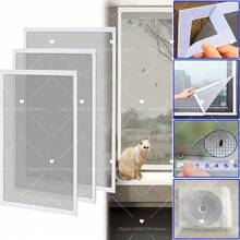 Removable Anti-Mosquito Mesh Window Screen, No Drilling Required, Black Breathable Mesh Curtain, Reusable With Hook And Loop, Anti-Fly Window Curtain, Multi-Function Indoor & Outdoor Insect Protection Screen, Suitable For All Year Round, Easy To Clean & Decorate - Black - View 10