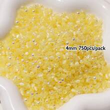 150/750顆 4mm AB彩色貓眼玻璃珠，DIY手機鍊、手鍊、項鍊珠寶手工材料 - 4mm - 查看 20