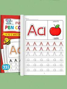 MINKOJA 1pc Number Coloring Practice Book, Suitable For Preschoolers' Logical Thinking Training, Suitable For 3-6 Years Old Children, Preschool Preparation Material, Fun Math Practice Book, Suitable As Holiday Gift, Classroom Learning Tool, School Supplies, Back To School Supplies, Toys - Multicolor - View 13