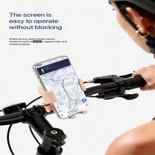 Soporte universal para teléfono para bicicleta, motocicleta y patinete eléctrico, soporte de navegación para repartidores en bicicleta, bicicleta eléctrica, motocicleta y bicicleta de montaña - Varios estilos - Ver 4