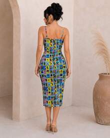 Women Midi Dresses - White - View 6