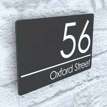 1pc Customizable Acrylic Sign - Personalized Door Number, Office And Home Wall Decor, Durable PMMA Material With Mounting Bracket - Suitable For Commercial And Residential Use - Office Supplies And Commercial Signage - Multicolor - View 7