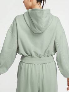 Nike Sportswear Women's Cropped Pullover Sweatshirt FV7778-370 - FV7778-370 - View 2
