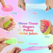 Soft Cute Muscle Candy Stress Relief Toy, Mini Pocket Malt Texture Squishy Toy, Adult Stress Relief Toy, Back To School Gift - Multicolor - View 9
