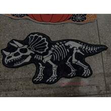 1pc Dinosaur Fossil Decorative Rug, Thickened Carpet, Thick Rug, Plush Carpet, Thickened Rug, Decorative Rug, Bedroom Decor, Small Rug, Carpet, Home Decor - Multicolor - View 5